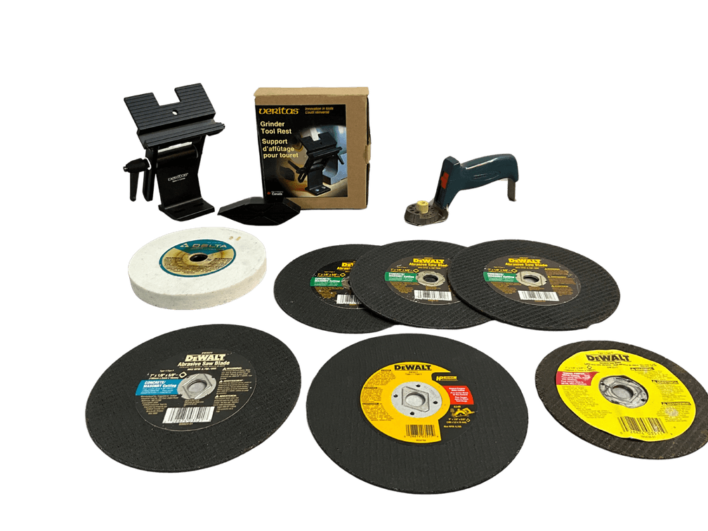 Delta Grinding Wheel with Attachments