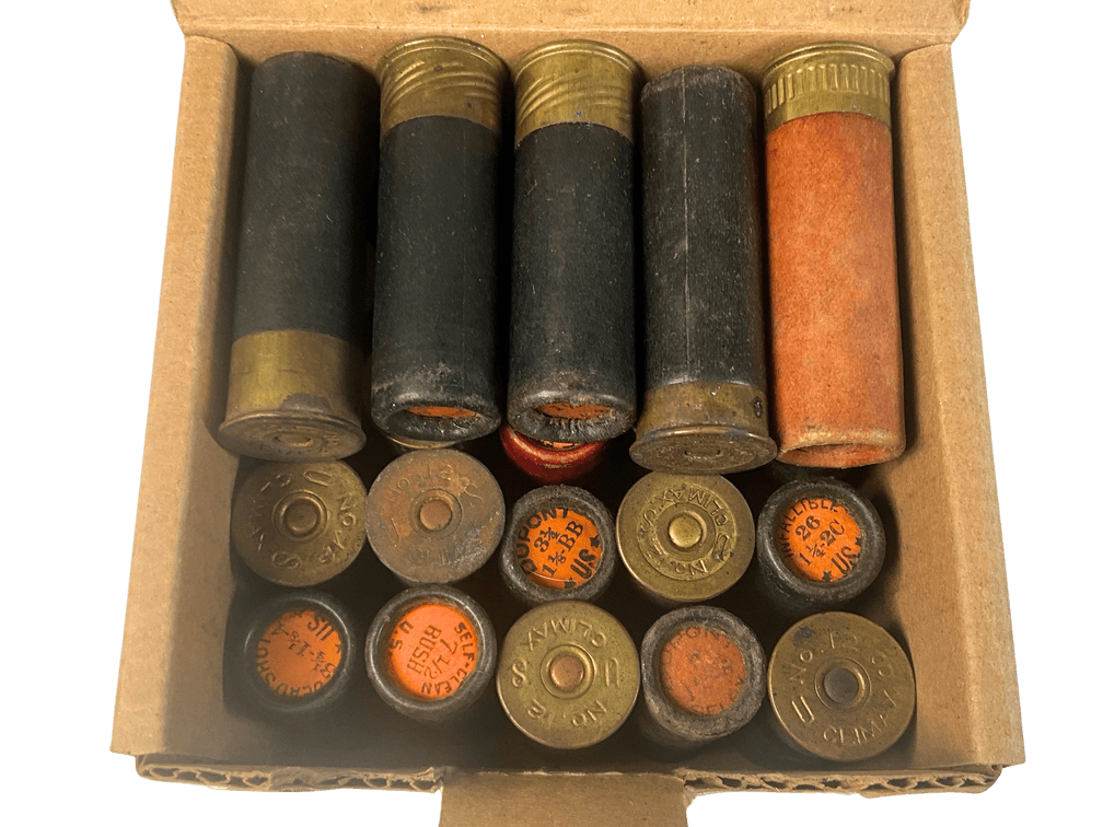 30 Rouds of Vintage Paper 12 Gauge Shotgun Shells 