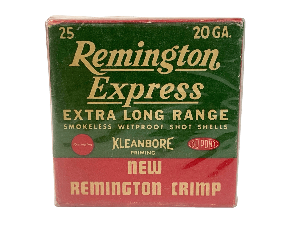 Remington 20 Gauge Shotgun Shells with Box