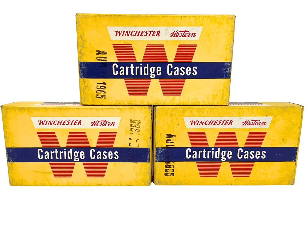 3 Boxes of Winchester 338 Win. Mag. Cartridge Cases