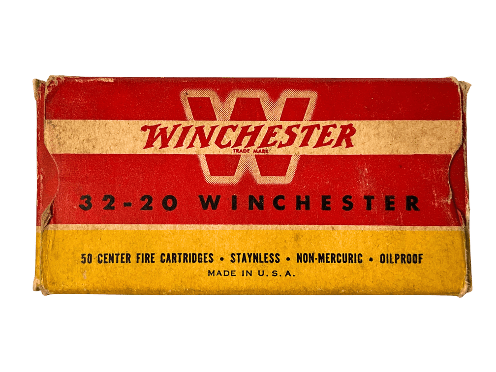 Winchester 32-20 Ammunition with Original Box