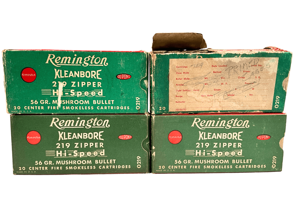 Remington 219 Zipper Ammunition 