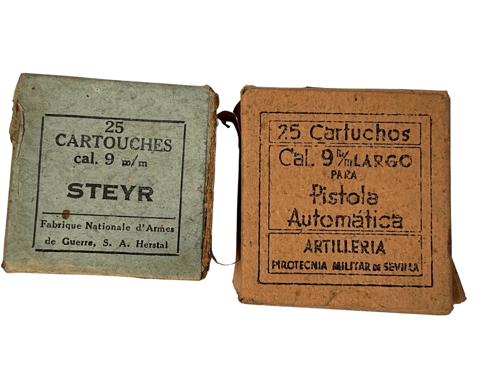 Two Boxes of 9mm Ammunition 