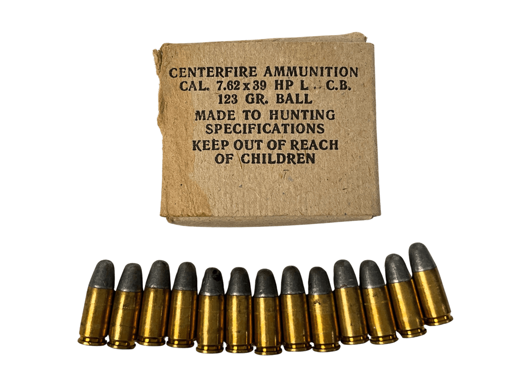 7.62 X 39 and 9mm Ammunition