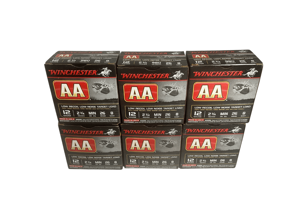 Six Boxes of Winchester 12 Gauge Shotgun Ammunition 