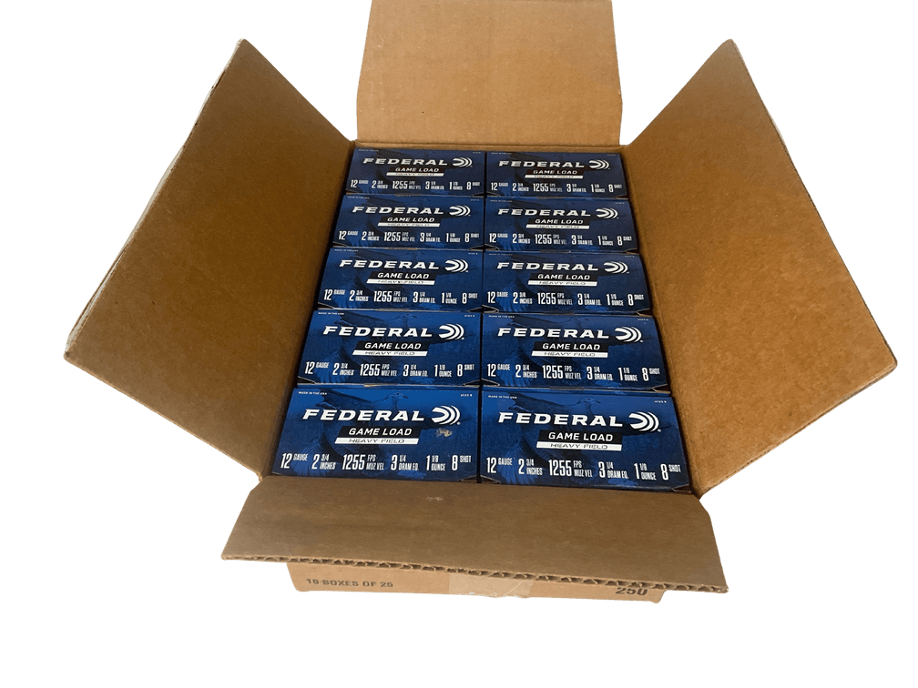 Ten Boxes of Federal 12 Gauge Shotgun Ammunition 