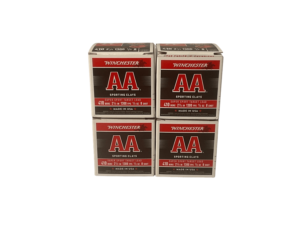 Four Boxes of Winchester 410 Gauge Shotgun Ammunition 