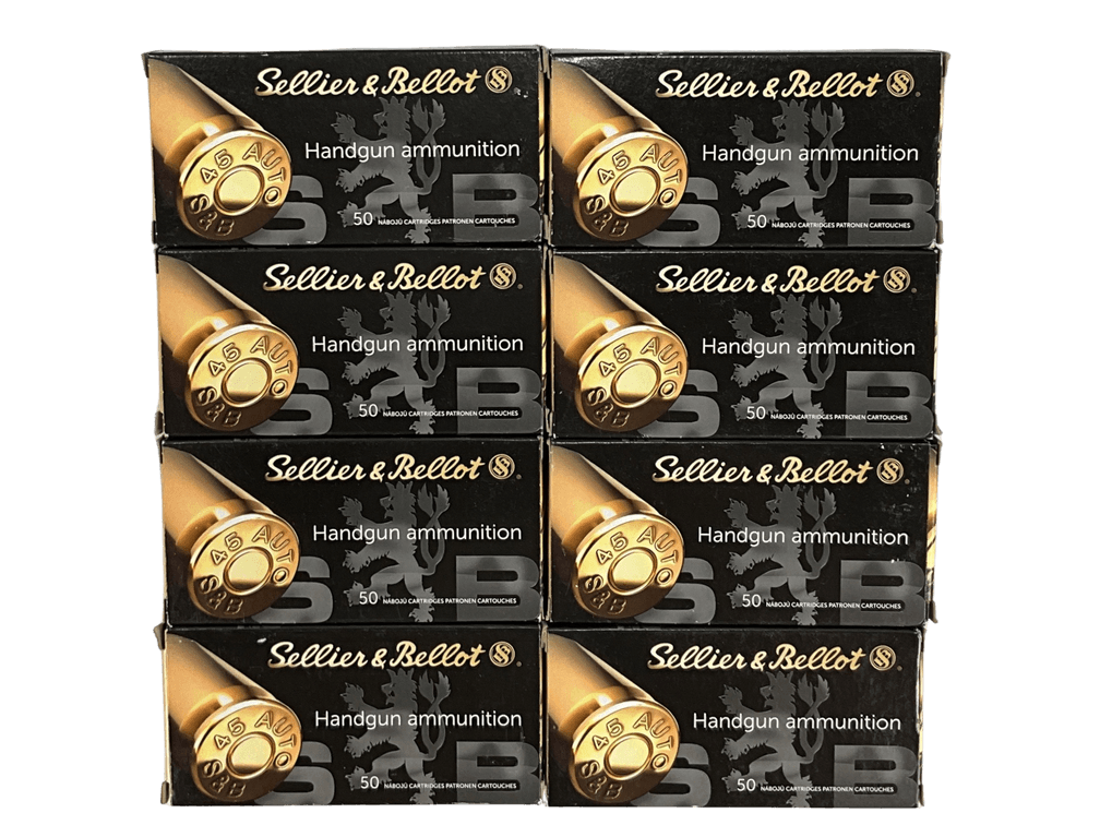 Sellier and Bellot 45 Caliber Ammunition