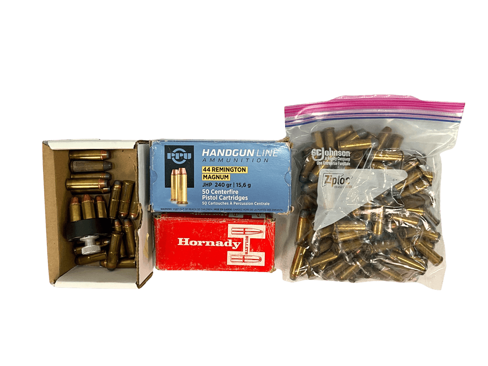 Selection of 44 Magnum Ammunition