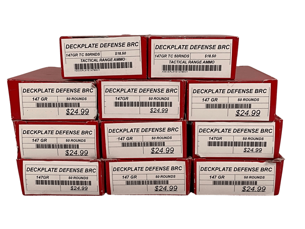 Deckplate Defense BRC 9mm Ammunition 
