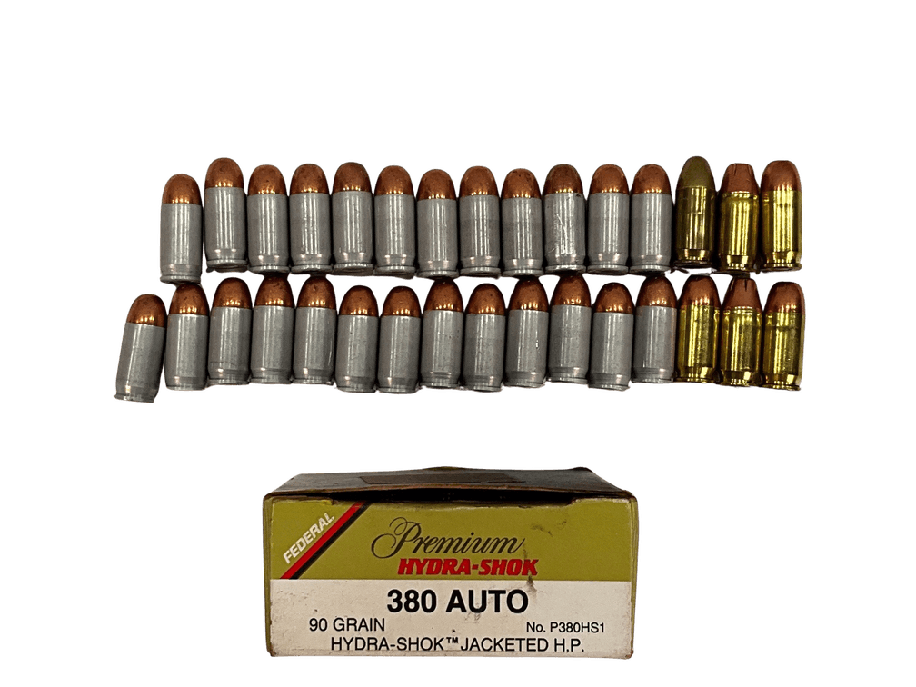 Selection of 380 Auto Ammunition 