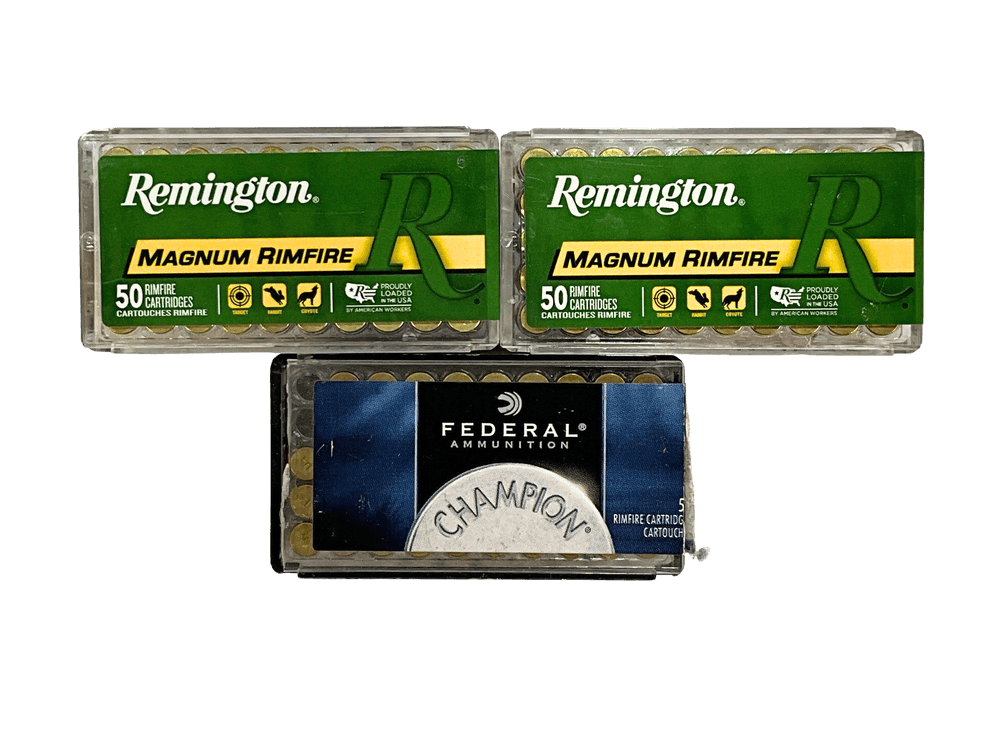 Federal and Remington 22 Magnum Ammunition 