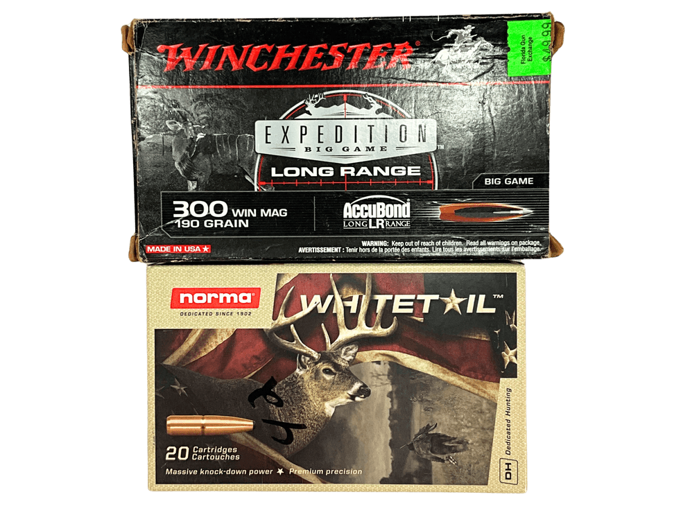 Winchester and Norma 300 Win Mag Ammunition
