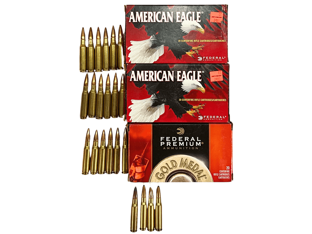 Selection of 308 Ammunition