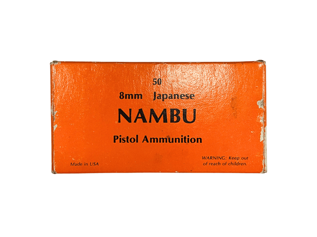 Nambu 8mm Japanese Pistol Ammunition