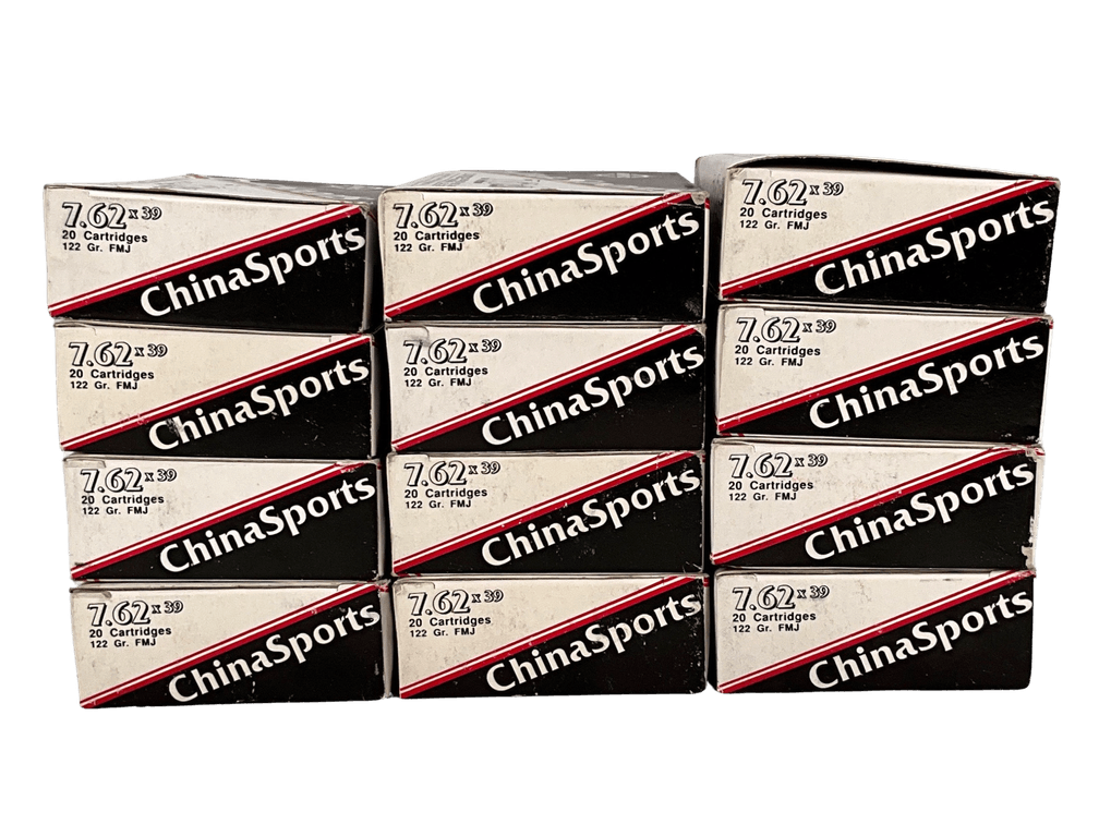 China Sport 7.62 x 39 Ammunition 