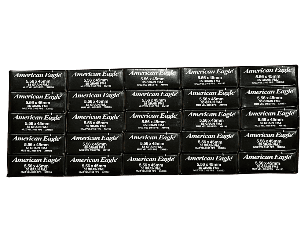 American Eagle 5.56 x 45 Ammunition 