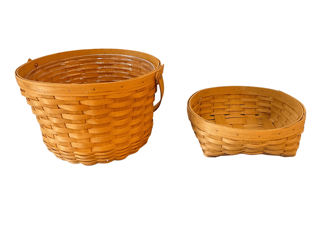 Signed & Dated Longaberger Handwoven Baskets