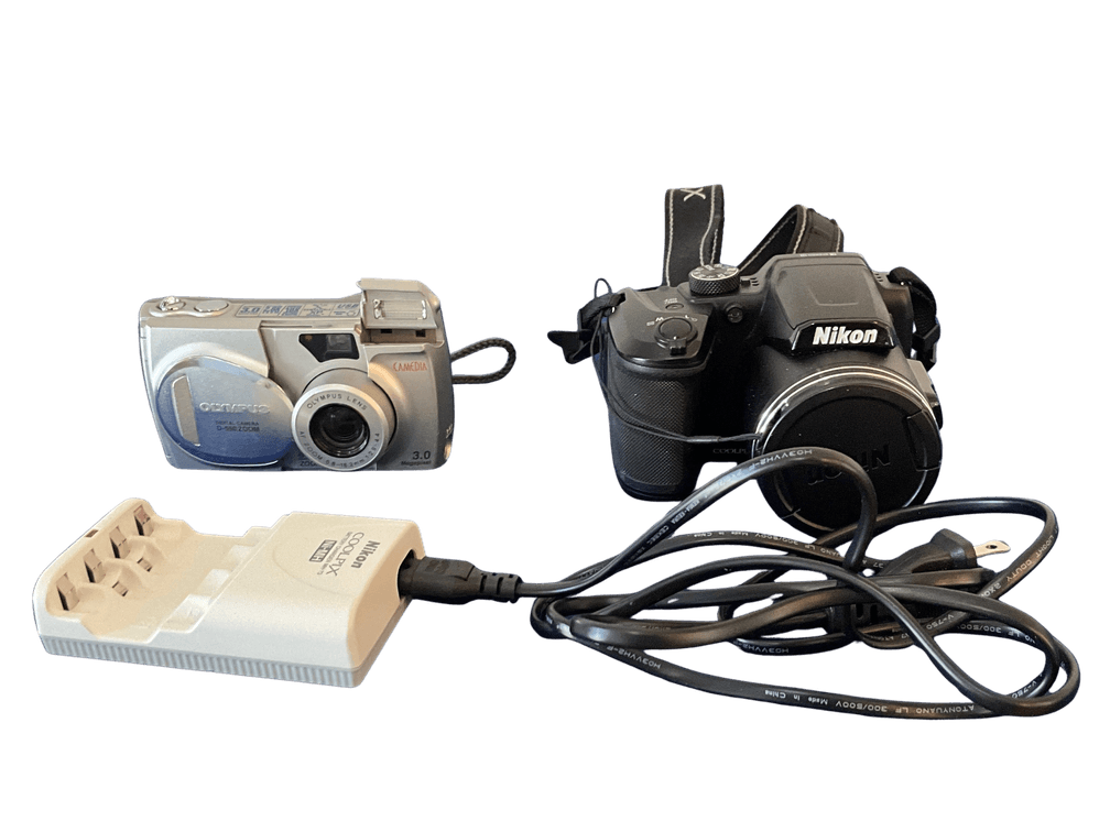Vintage & Modern Digital Cameras