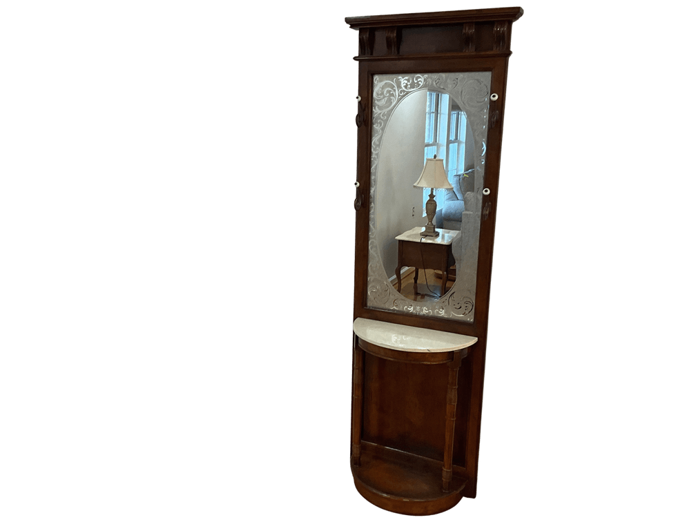 Antique Hall Tree
