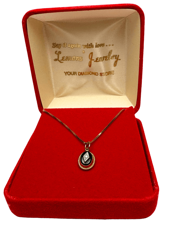 14K Gold Pendant Necklace