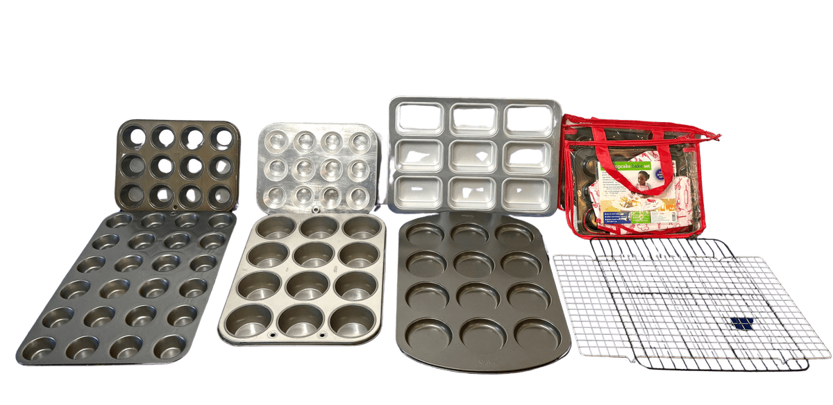Large Lot of Muffin & Cupcake Bakeware 