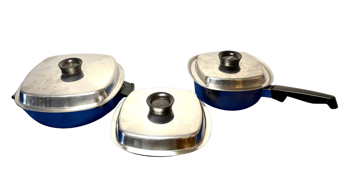 Aristo-Craft Stainless Steel Cookware – 3-Piece Set with Lids