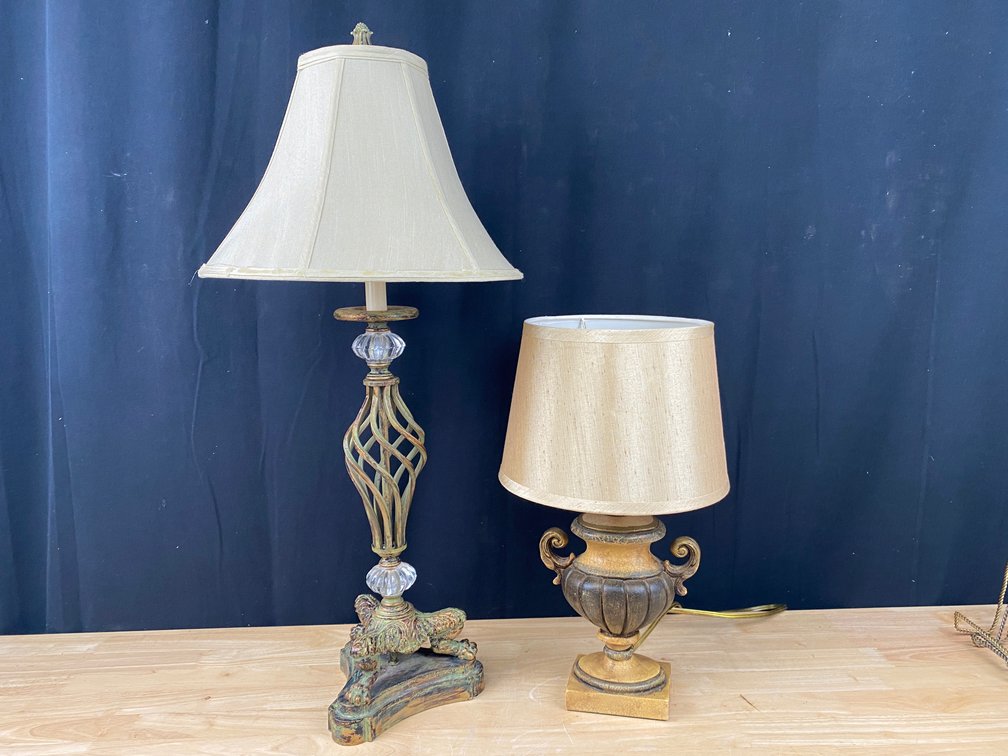 (2) Desk or Table Lamps