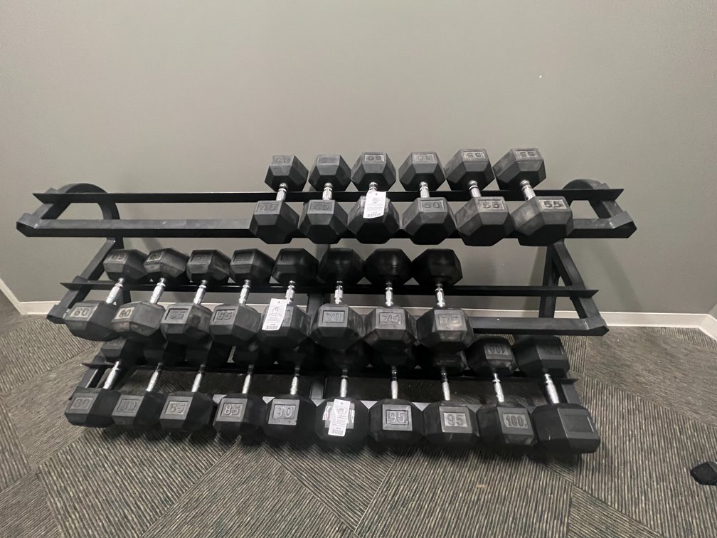 Metal Barbell Rack