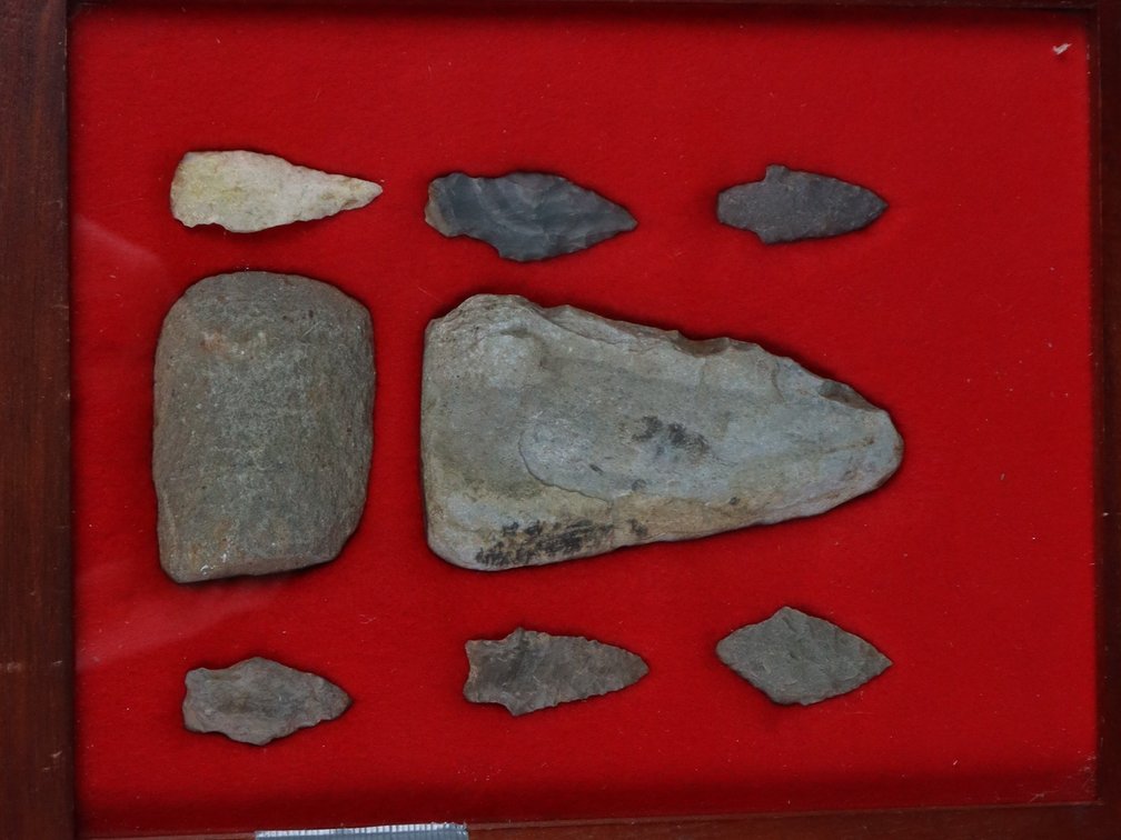(8) Celts and Stemmed Arrowheads