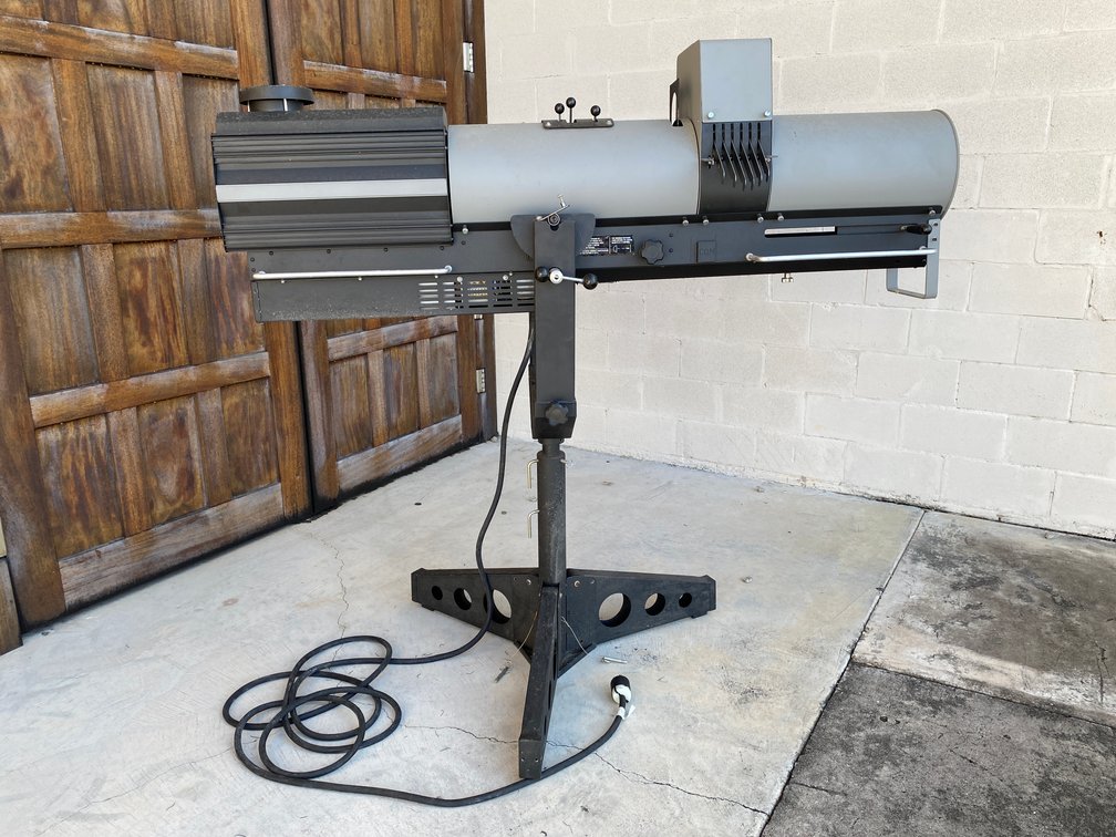 Lycian 1290 2kW Xenon XLT Long Throw Followspot on Stand