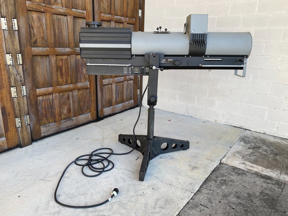 Lycian 1290 2kW Xenon XLT Long Throw Followspot on Stand