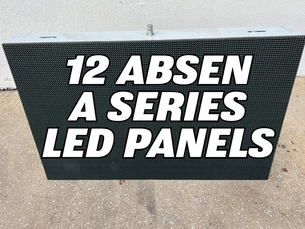 (12) Absen A-Series LED Panels LIKE NEW