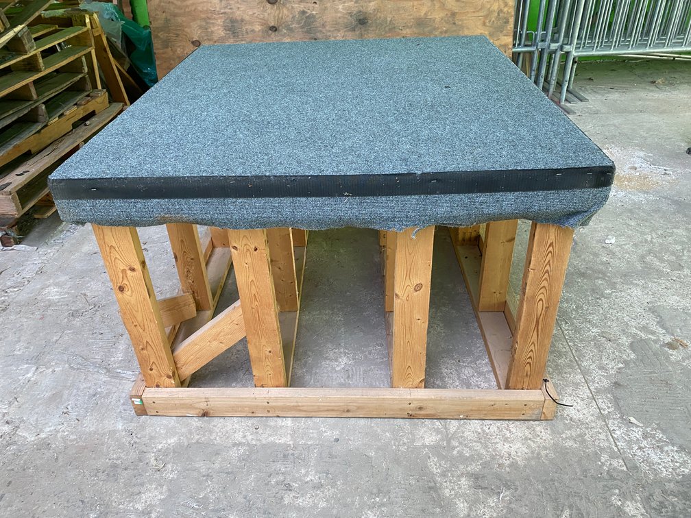 31"Hx 54"D x "48W Custom Wood Riser