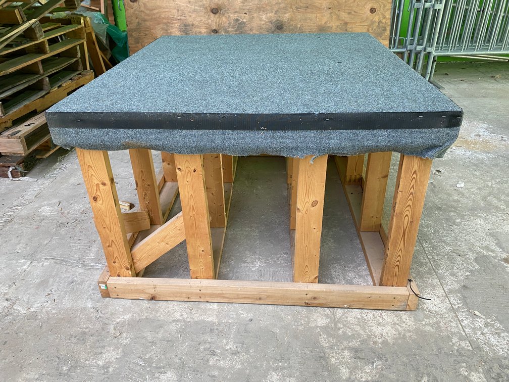 31"Hx 54"D x "48W Custom Wood Riser