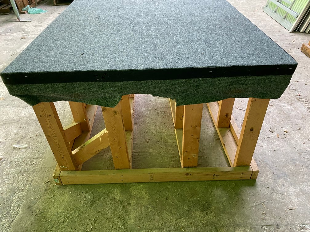31"Hx 54"D x "48W Custom Wood Riser