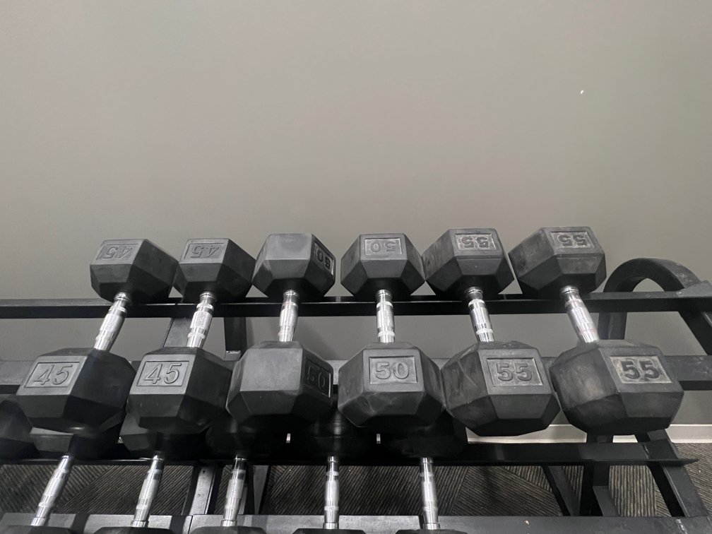 45-55 lb Dumbells