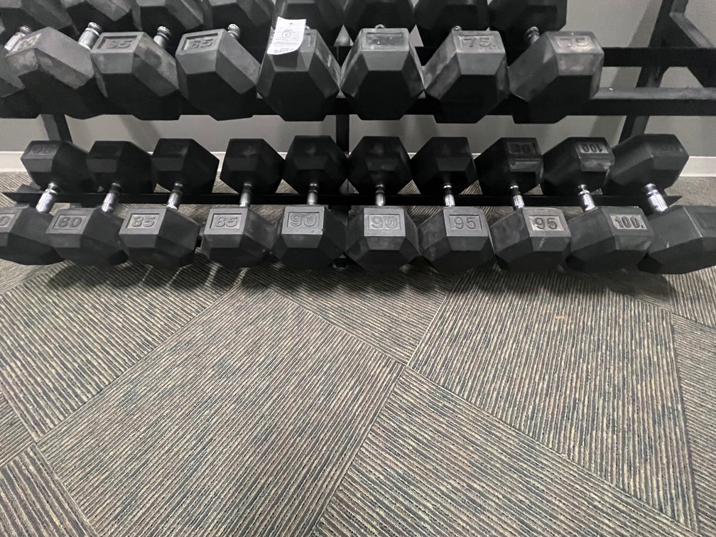 80-100 LB Dumbells