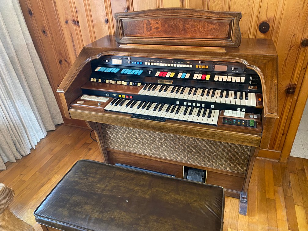 Hammond Aurora Classic Model 2464000 Animation By Leslie With Padded Bench