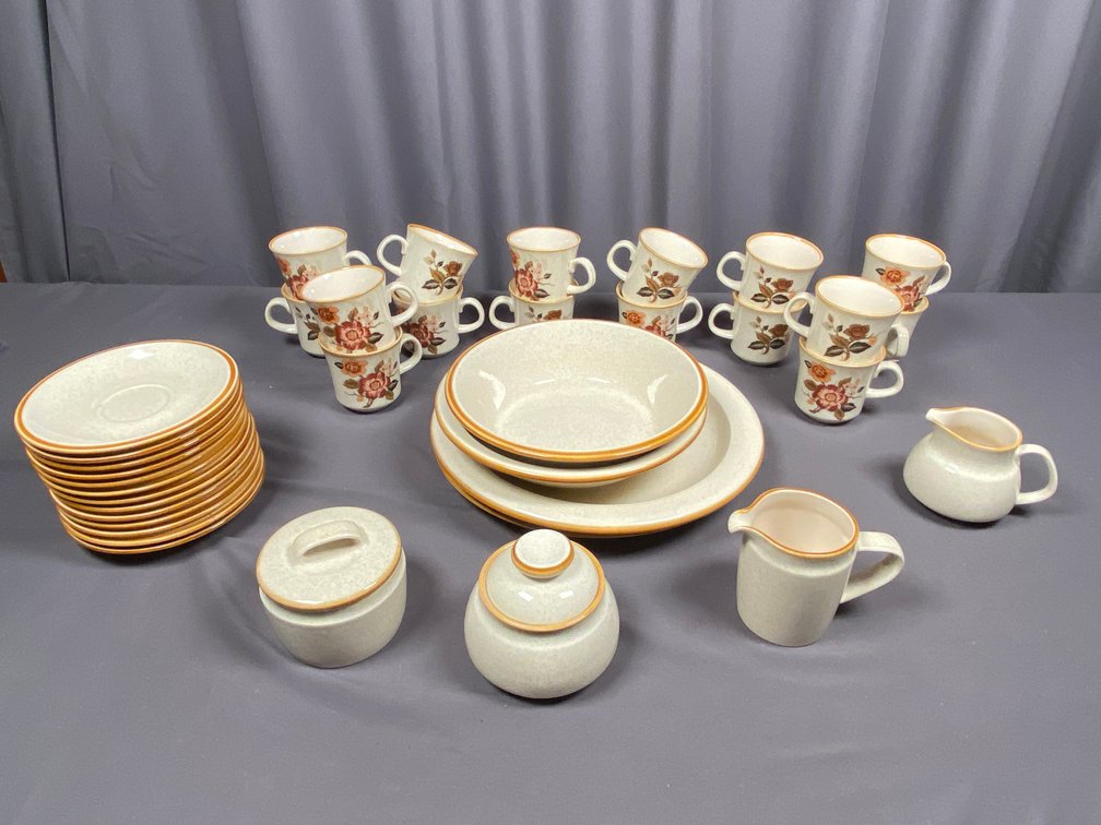 Collection of (38) Mikasa Oriental Classics Dining Ware Including Cups and Saucers, Serving Bowls and Platters and More! Matches Lot 164