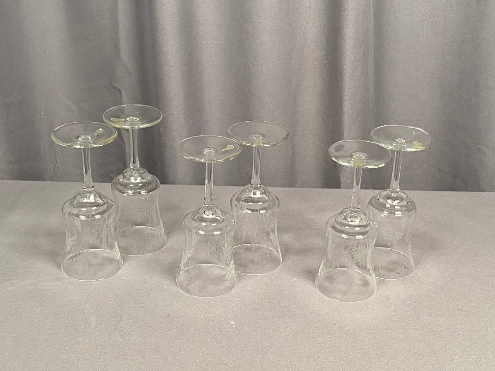 Collection of (6) Wine Glasses