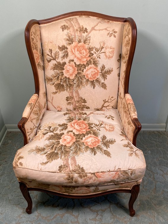 Wingback Chair by Commonwealth of Pennsylvania