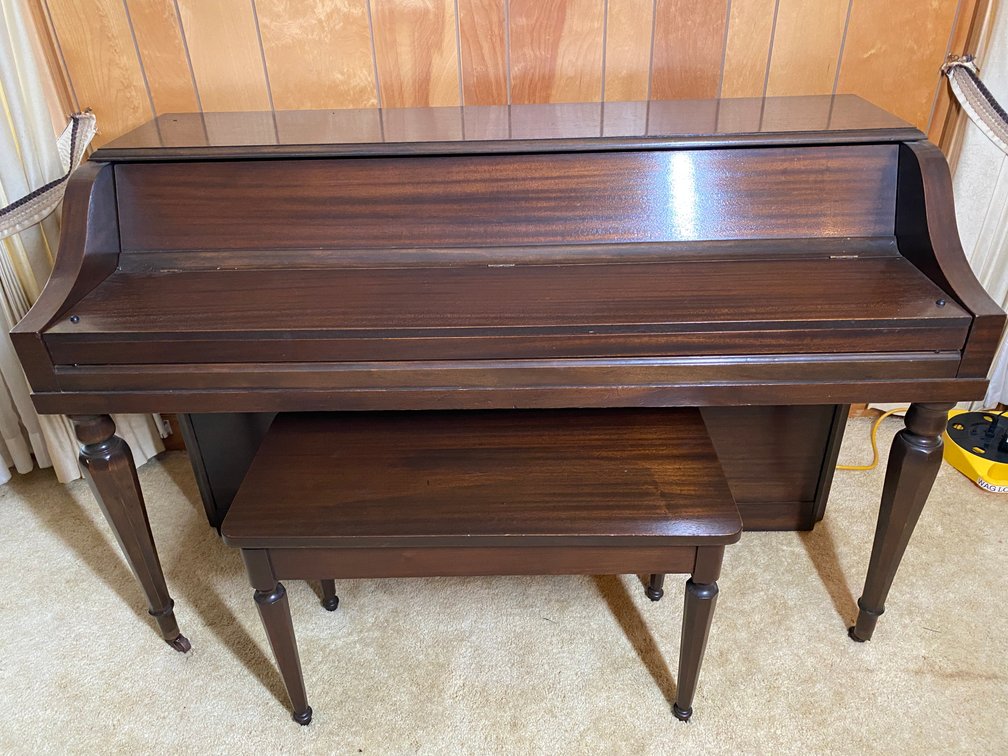 (2) Wurlitzer Piano with Stool
