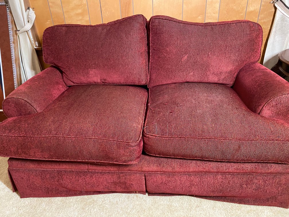 Upholstered Loveseat