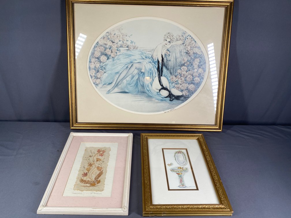 (3) Framed Prints, Signed by Artist