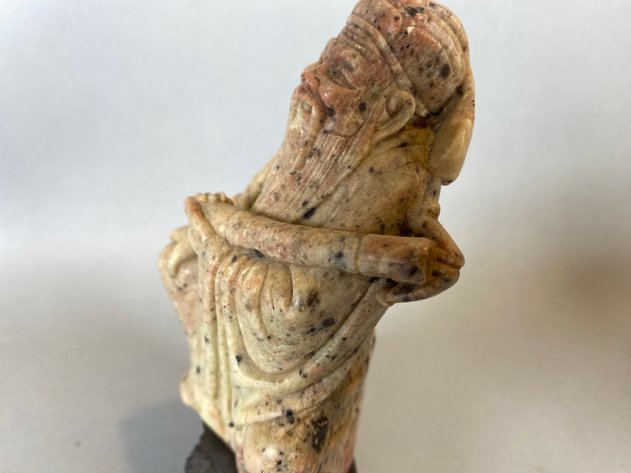 Image for Vintage Chinese Soapstone Deity