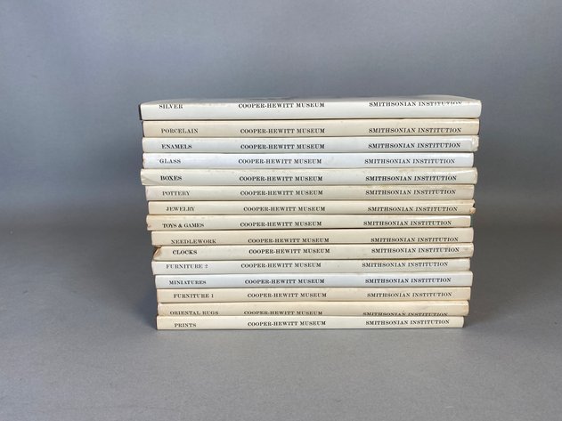 Image for Set of (15) Smithsonian Institute Cooper-Hewitt Museum Various Topics