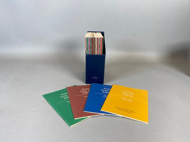 Image for Collection of Vintage The Franklin Library Notes from the Editors
