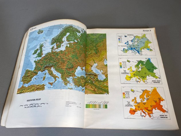 Image for (3) Vintage World Atlases