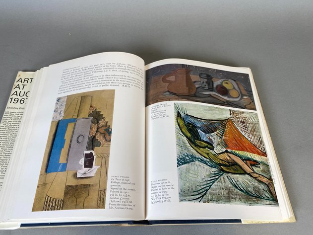 Image for Sotheby's Art at Auction 1967-68 and First Edition Copy of  A History of American Marine Painting 1968 by John Wilmerding